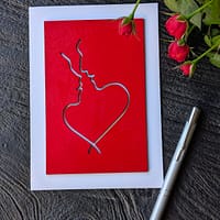 Laser-Cut Valentine's Day Cards