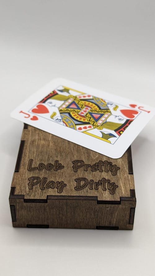 Personalized Playing Cards Storage - Image 2