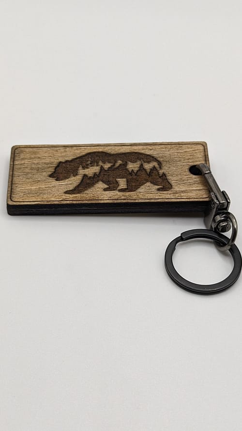 wildlife keyrings