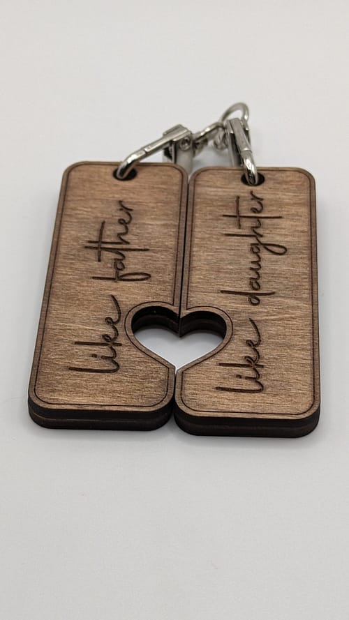 personalized wood key chains for all kind of relationships